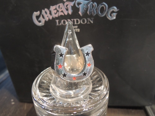 THE GREAT FROG HORSE SHOE WITH STARS Ring　グレートフロッグ