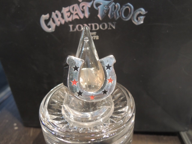 THE GREAT FROG HEAVY SKULL CROSS RING　グレートフロッグ