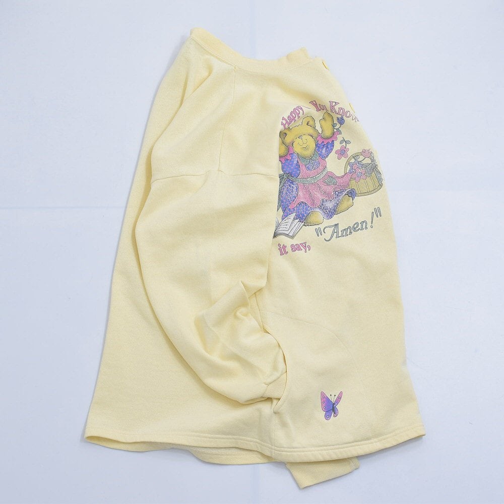 80s~ アメリカ製 Endless Designs クマさん チョウチョ 80s~ アメリカ製 Endless Designs クマさん チョウチョ