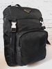 ◆PRADA プラダ 2VZ135 大容量 男女可 テスート ナイロン リュック バックパック ロックサック 黒◆ 使い勝手の良さで人気再燃の定番モデル
