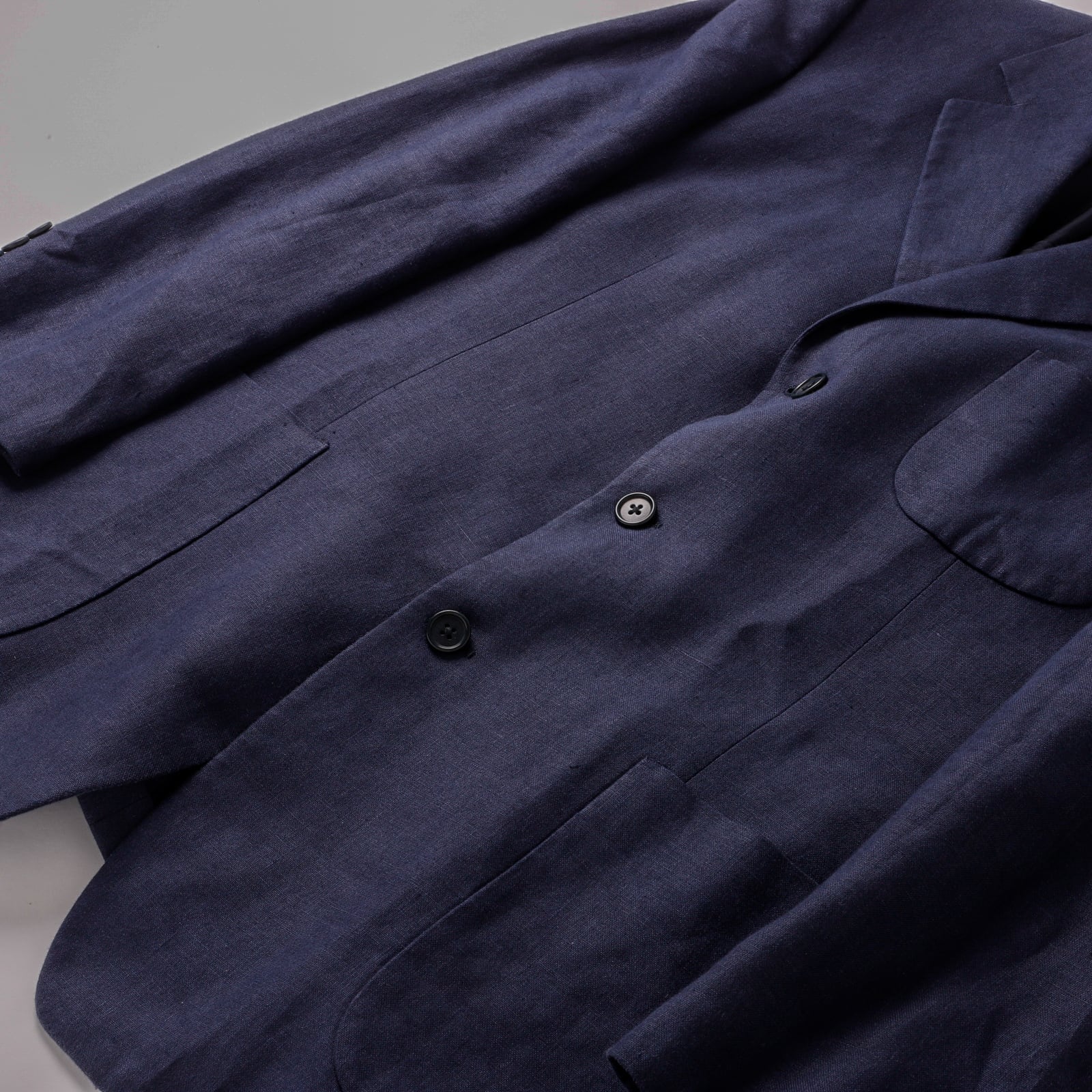 極美品】BROOKS BROTHERS special linen Jacket navy blazer about
