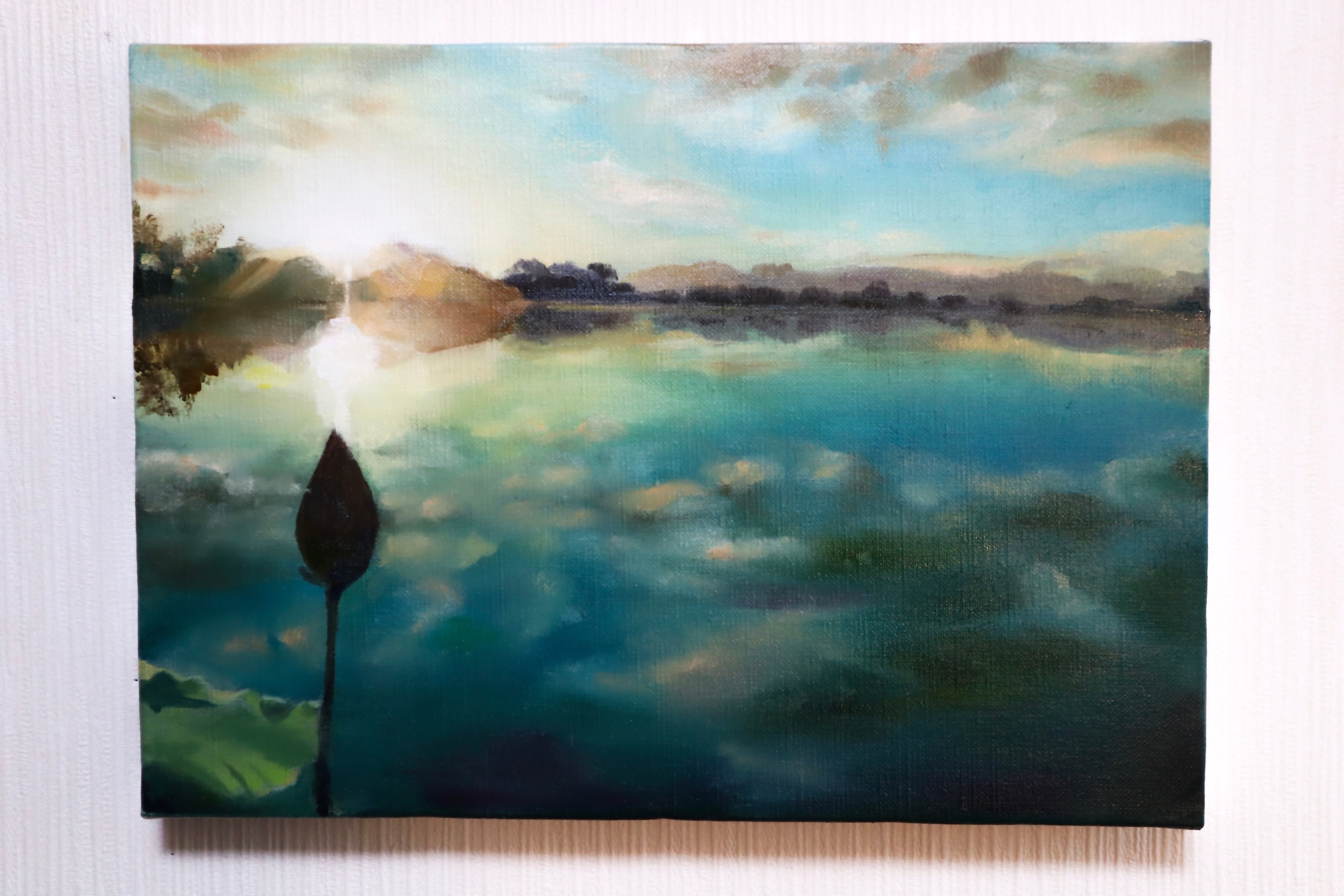 【原画】朝日を浴びて