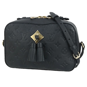 Unused LOUIS VUITTON ルイヴィトン ショルダーバッグ サントンジュ モノグラムアンプラント ブラック ボディバッグ 未使用品