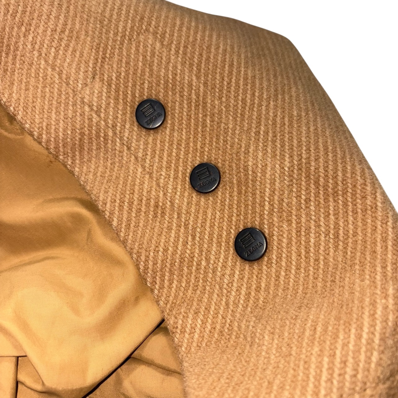 vintage ERMENEGILDO ZEGNA wool duffle coat