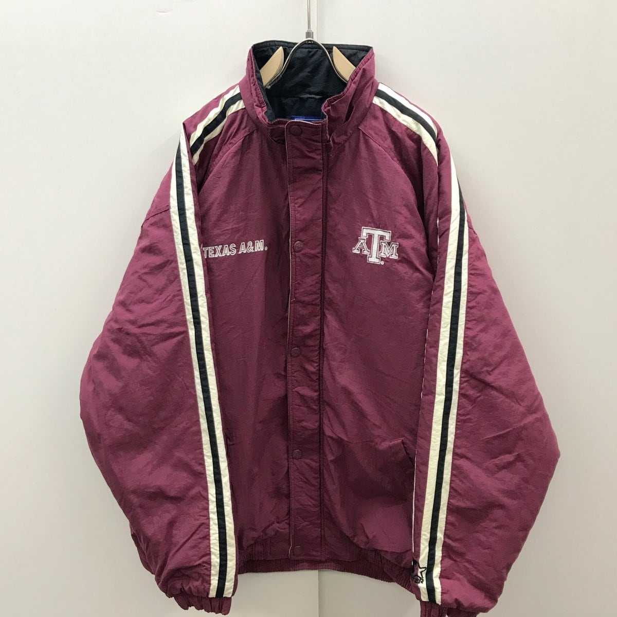 STARTER スターター 90年代 TEXAS A＆M ビッグロゴ! ナイロン 中綿