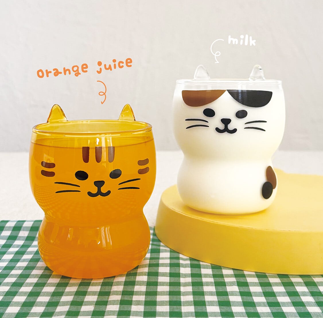 猫耳グラス ｜グラス｜猫 ねこ ネコ 猫雑貨 猫グッズ かわいい プレゼント 贈り物 おうち時間 おうちカフェ