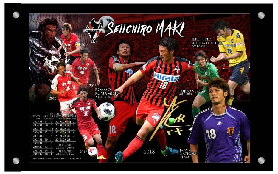 サッカー日本代表収集記念品 サイン入り写真 「森本貴幸」 本人放出品？