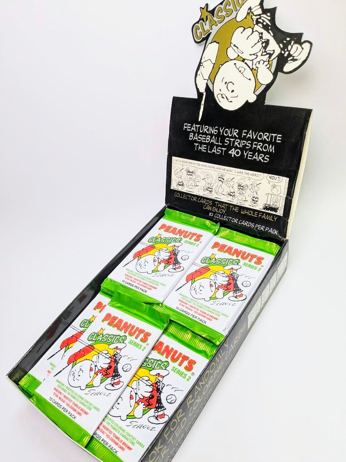 【送料無料！】VINTAGE トレーディングカード 単品 （1個=10CARDS）【チャーリー・ブラウン スヌーピー PEANUTS CLASSIC 】〚アメリカン雑貨 アメトイ〛
