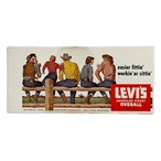 【Good】50s LEVI'S INK BLOTTER