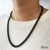 Chain Necklace Six-sided Single〈 Wide 〉