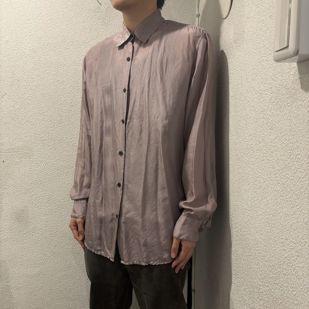 DRIES VAN NOTEN ドリスヴァンノッテン 23AWシルクシャツ SIZE40 