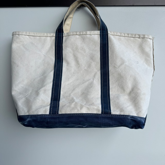 L.L.Bean ボートアンドトート ネイビー 2色タグ 80s