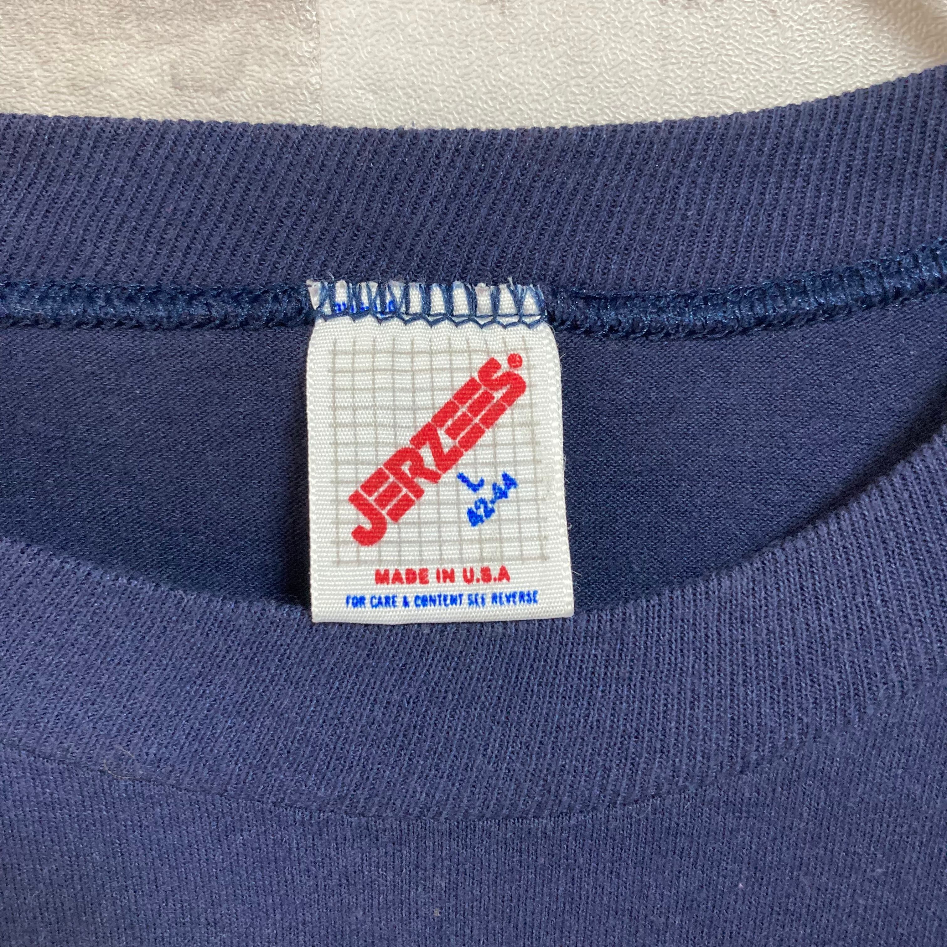 80年代 ジャージーズ Jerzees プリントTシャツ USA製 メンズXL ヴィンテージ /eaa354125