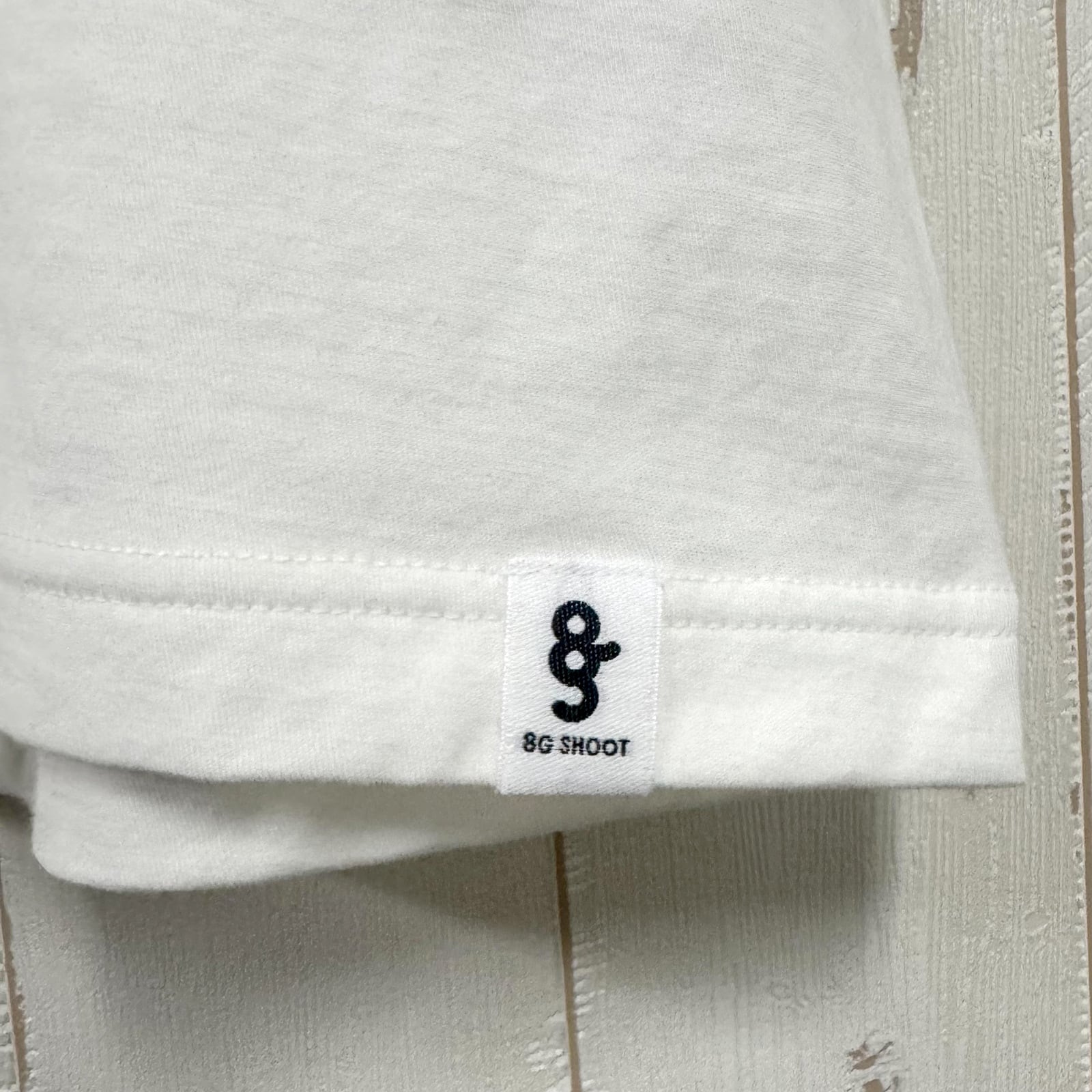 8G SHOOT × 69slam PHOTO PRINT TEE SHIRT -WHITE- | 8G SHOOT WEBSTORE