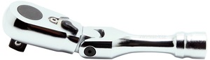 【在庫のみ】山下工業研究所 コーケン Z-EAL 3/8(9.5mm)SQ. 首振りラチェットハンドル(ショート) 全長120mm 3726ZS