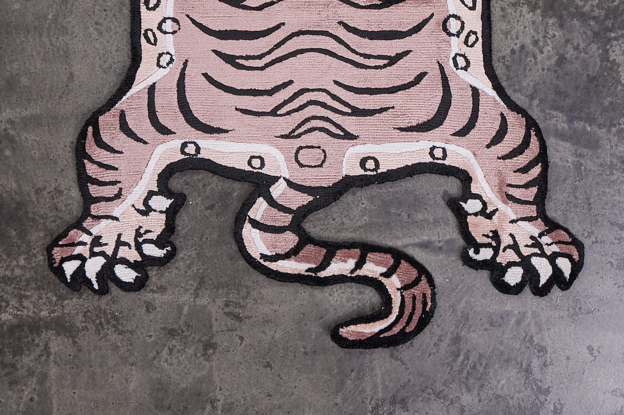 Tibetan Tiger Rug 《Sサイズ•シルク・オリジナル2