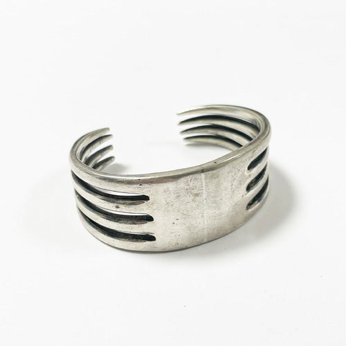 Old Silver Plate Cutlery Cuff Bracelet