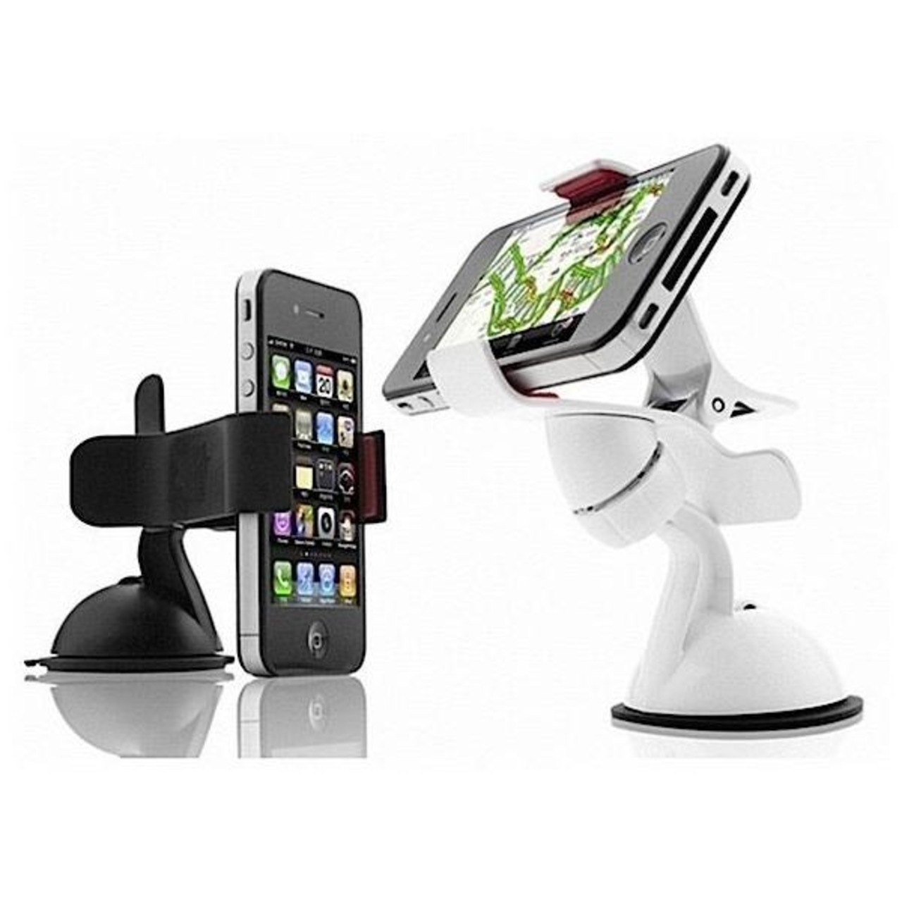 Formosa Japan スマートフォン 車載 スタンド ホルダー 360度回転可能 吸盤式