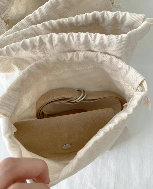 (予約) ounce / ltaly belt bag 3color