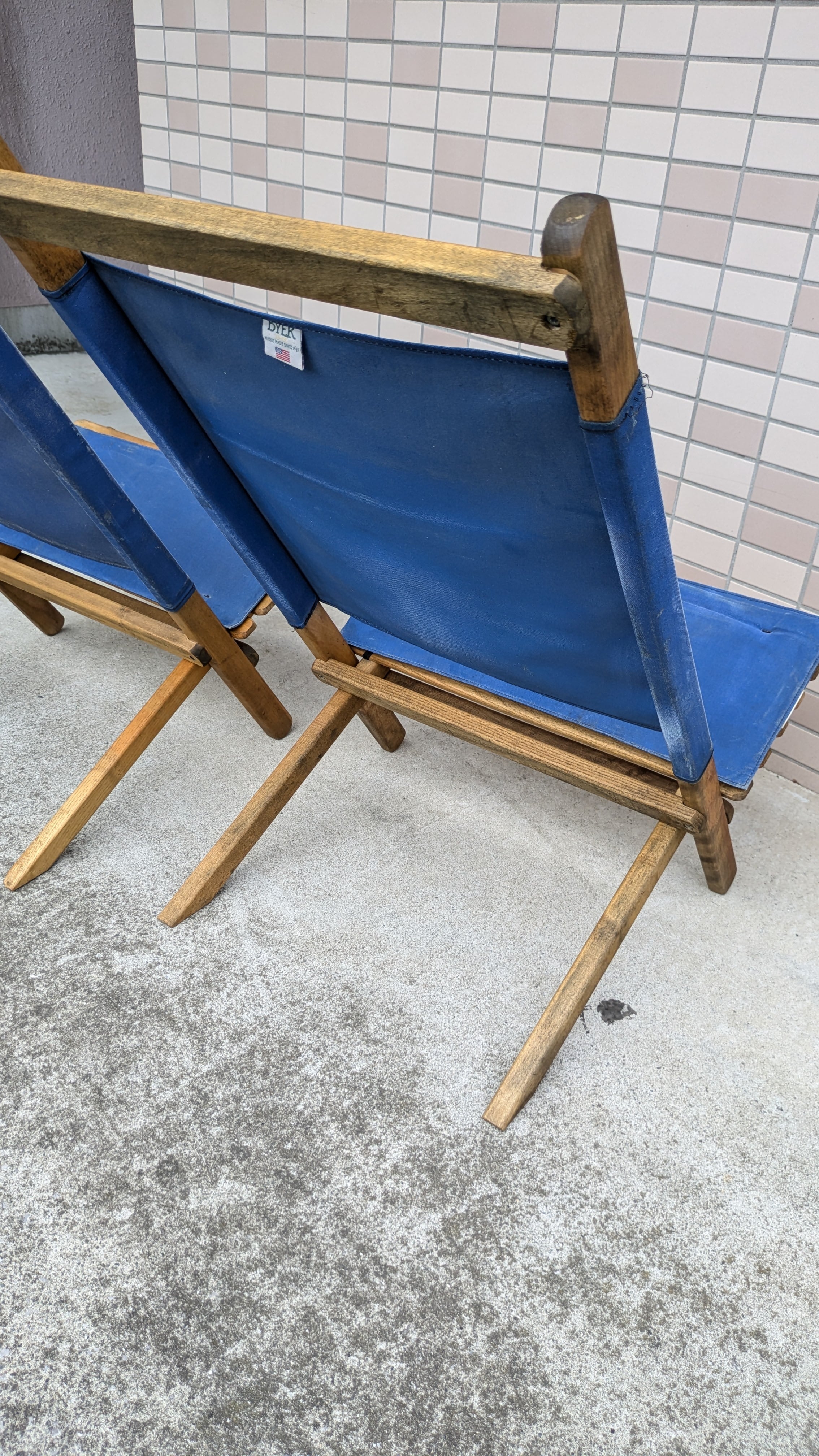 Vintage BYER of Maine DXLaungerChair Woodchair CampingChair Vintage BYER of Maine DXLaungerChair Woodchair CampingChair