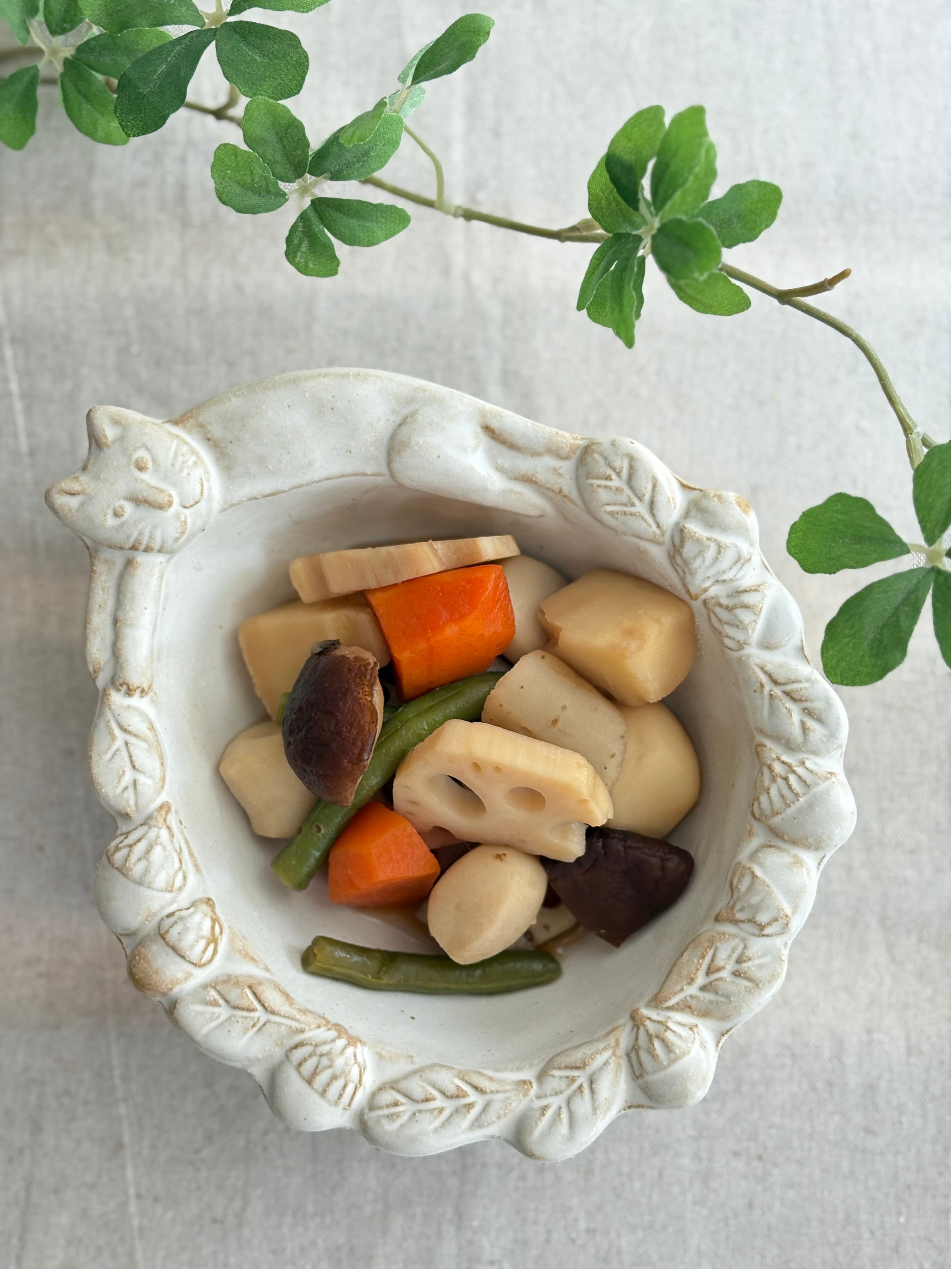 どんぐりと山猫のボウル kinari【益子焼】