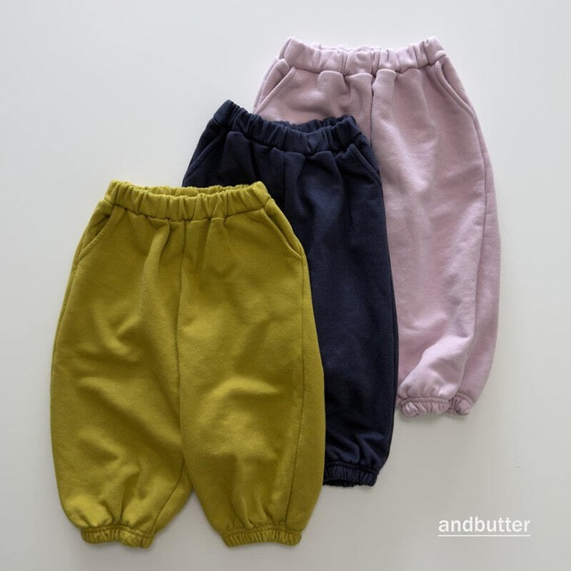 【取寄/韓国直送】and butter ミニハートジョガーパンツ｜秋服｜韓国子供服｜26/AT