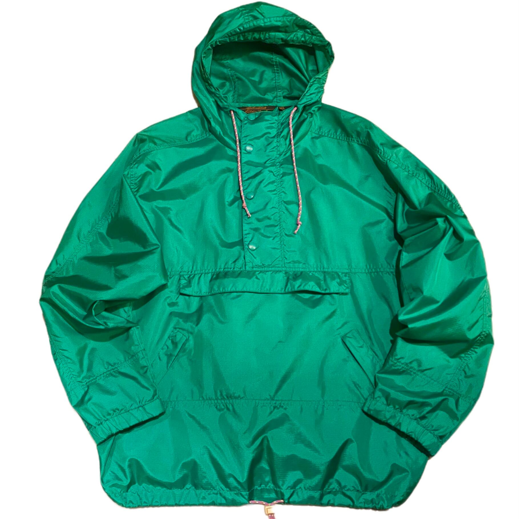 80s eddie bauer　アノラックパーカー　ブルー