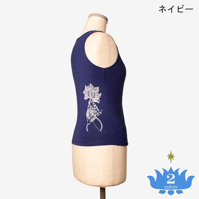 カシュクールタンク　ロータス　Kashkur tank top Lotus