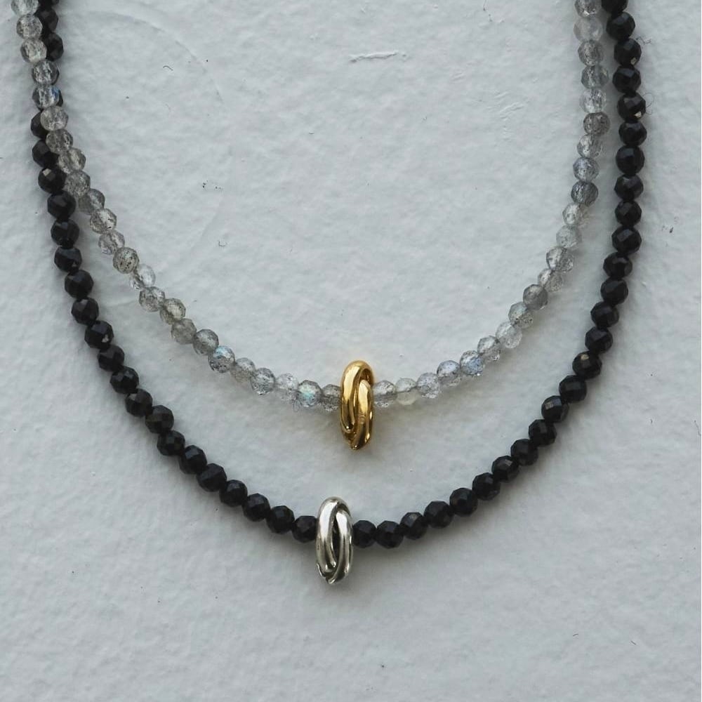 【 anuke 】Color Stone Necklace