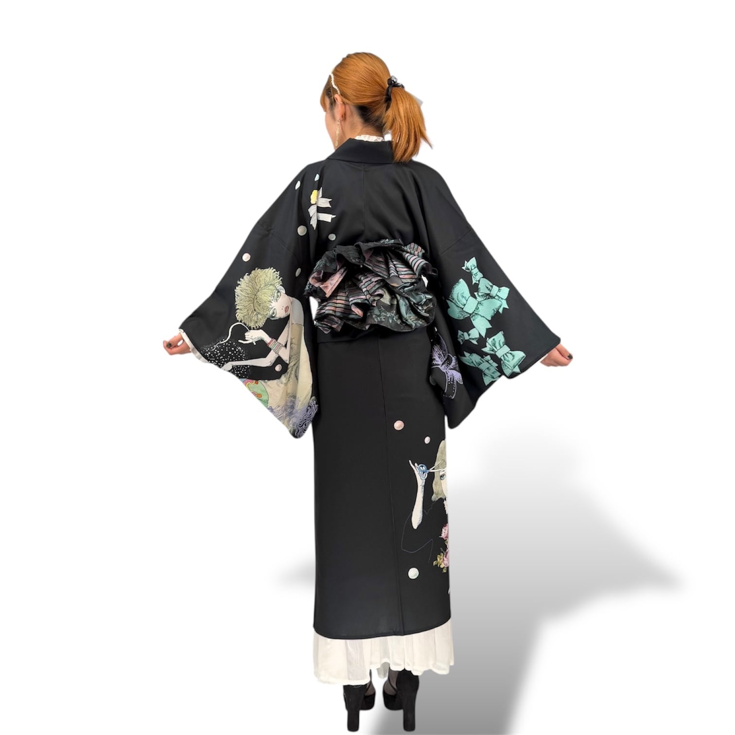 キモノグラース×KIMONOanne.×宇野亞喜良 コラボ着物 KIMONOanne.vol7