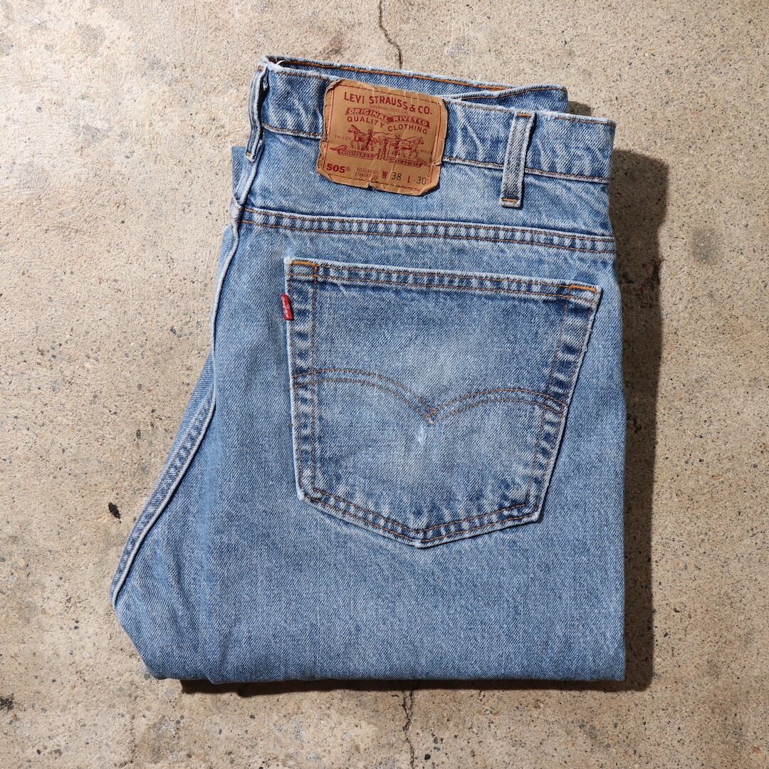 38×30 Levi's 505 米国製 ブルージーンズ リーバイス デニムパンツ