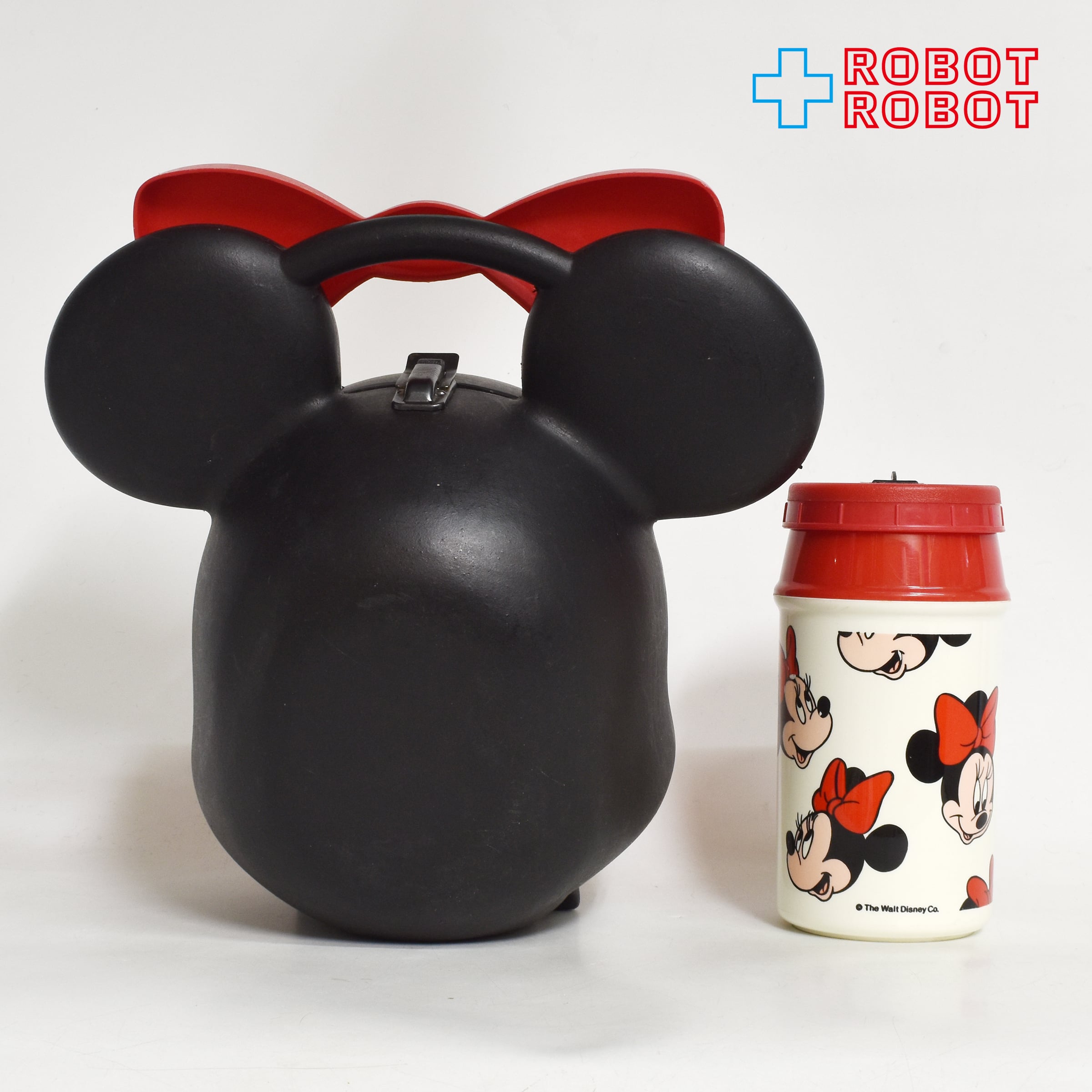 ディズニー ミニーマウス ランチキット 顔のカタチのランチボックス