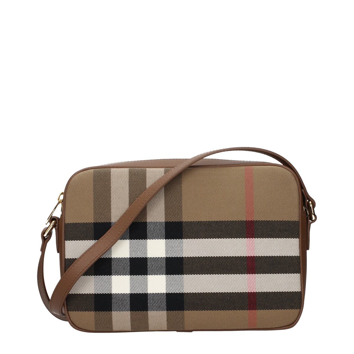 BURBERRY バーバリー レディース クロスボディバッグ ファブリック ベージュ