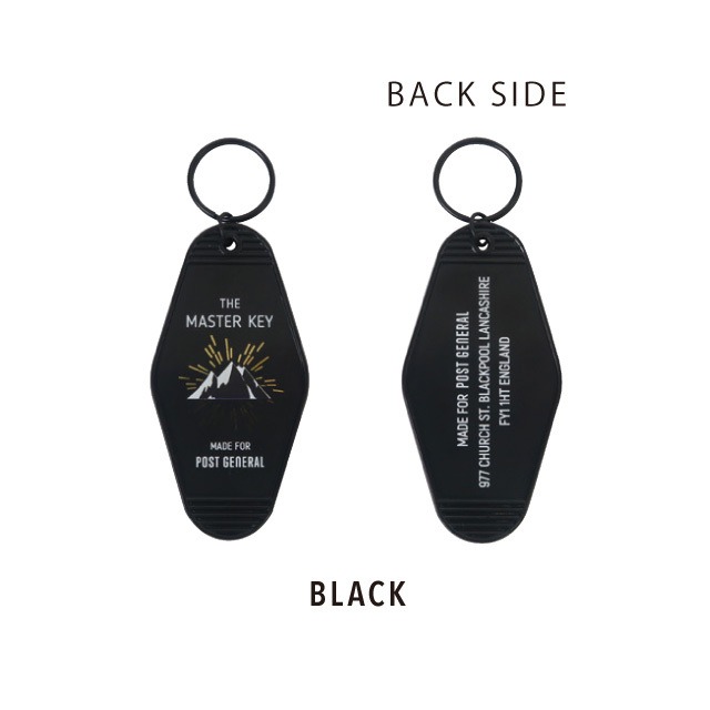 ザ ホテルキーホルダー / POST GENERAL モーテル