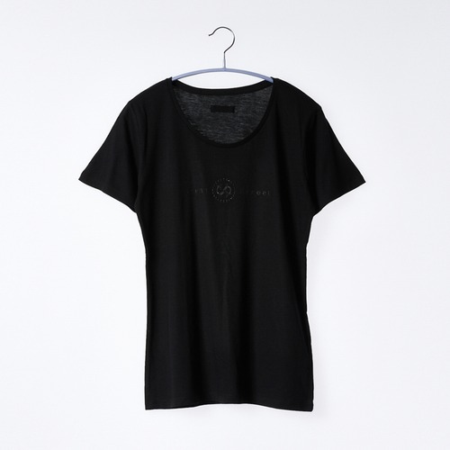 SS | model001 | Standard | 50/50Tシャツ | ブラック for women