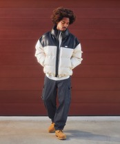 【#Re:room】FAKE LEATHER PUFF JACKET［REJ130］