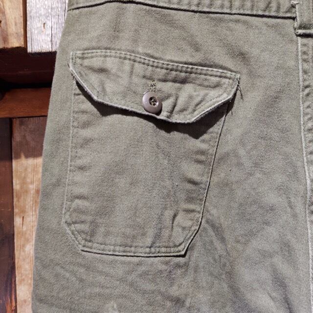 1970s UNKNOWN US ARMY Style Utility Pants / Baker 70年代 米軍