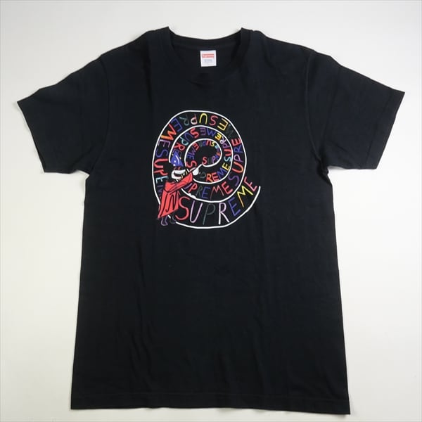 Size【L】 SUPREME シュプリーム 17SS Joe Roberts Swirl Tee Black T ...