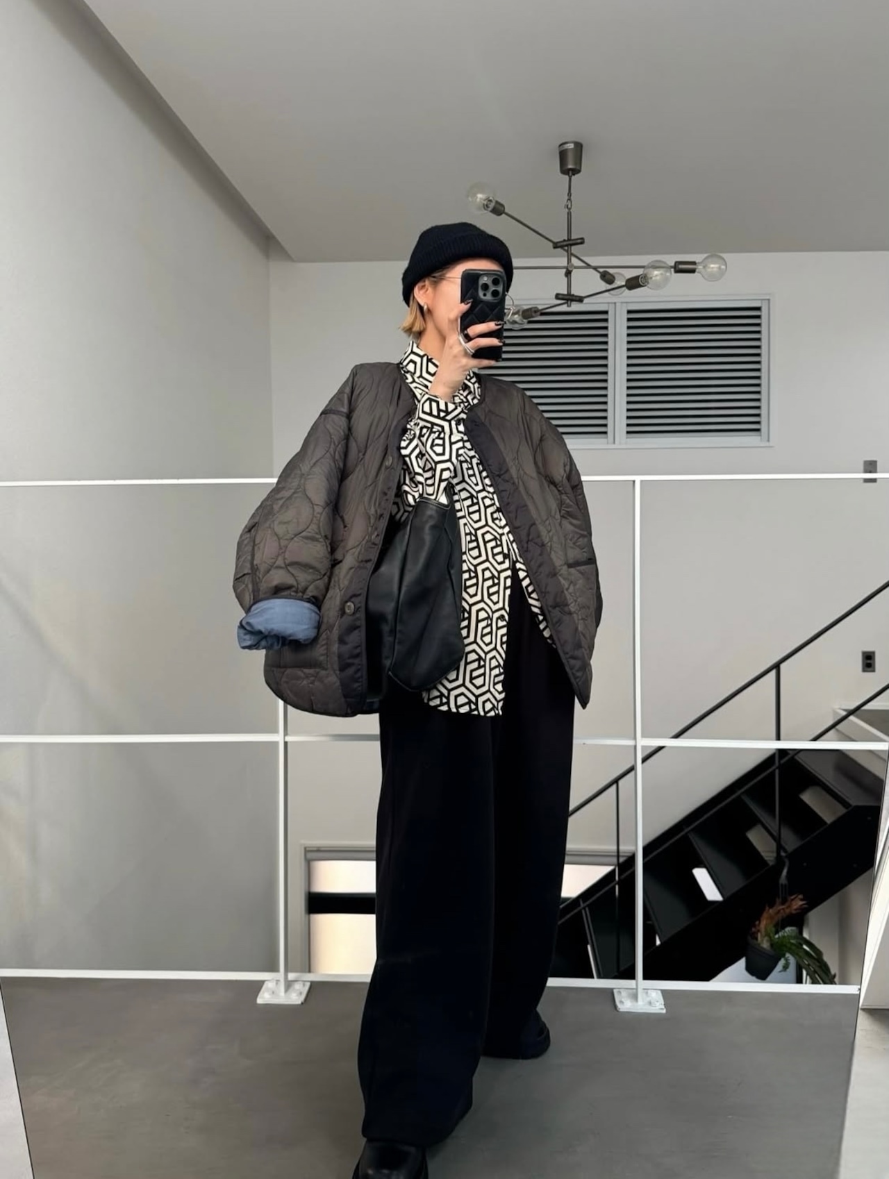 ウォームポンチワイドPT/ブラック