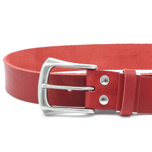 LOCAL WORKS　栃木レザーベルト　082L　”バケッタレザー”使用　フィンバックルベルト　帯幅4㎝　男女兼用　バックル交換可能　長さ調整可　レザーベルト　革ベルト　ベルト　シュリンク加工