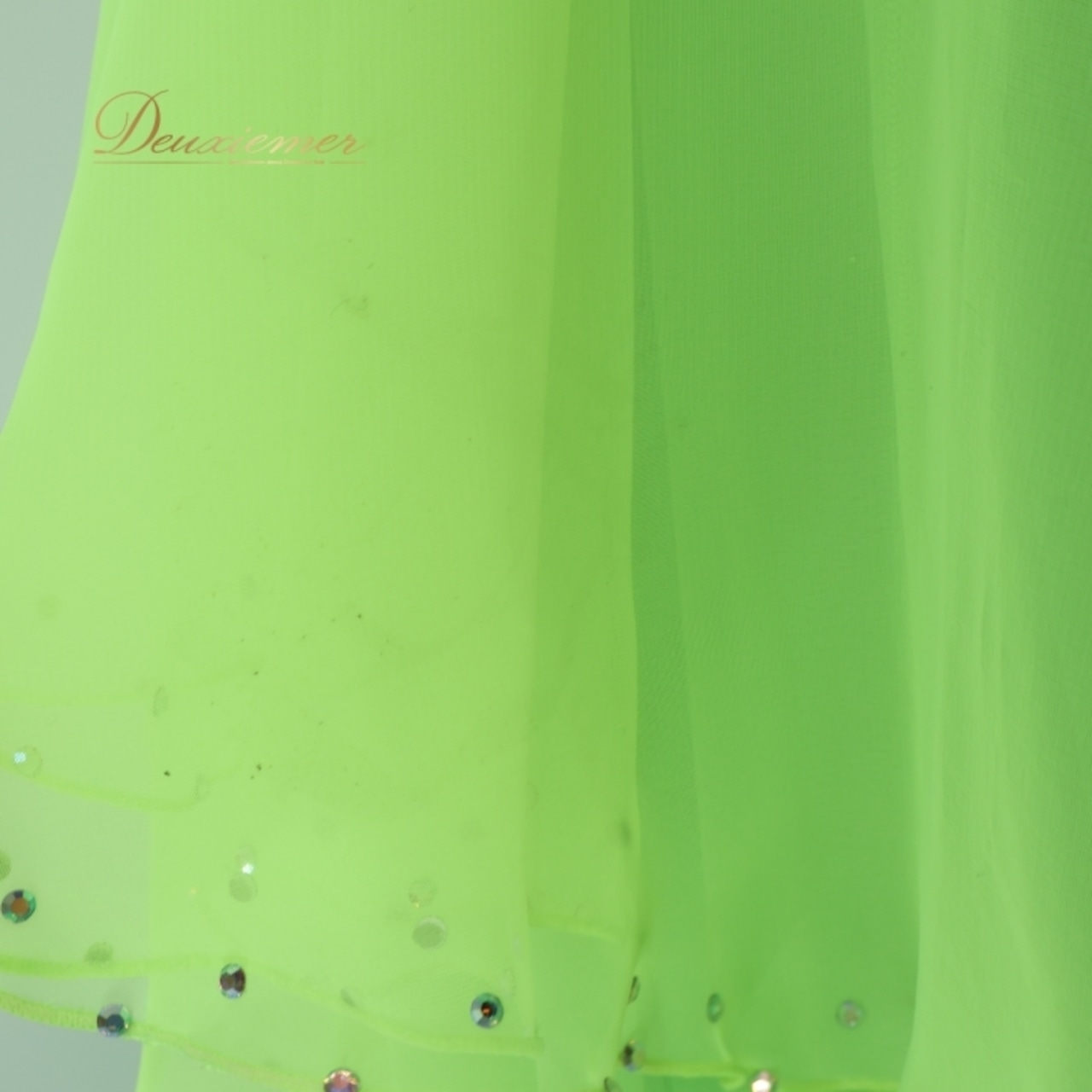 社交ダンス 衣装 スタンダードドレス ワンピース ドレス スタンダード フロート レース 黄緑 デモ 競技 ダンス パーティ 発表会 蛍光 パーティドレス グリーン系 蛍光色 フレア スカート ダンス衣装 モダンダンス おしゃれ 女性用 大人用 発表会用 フォーマル ステージ衣装 競技会 パーティーコスチューム