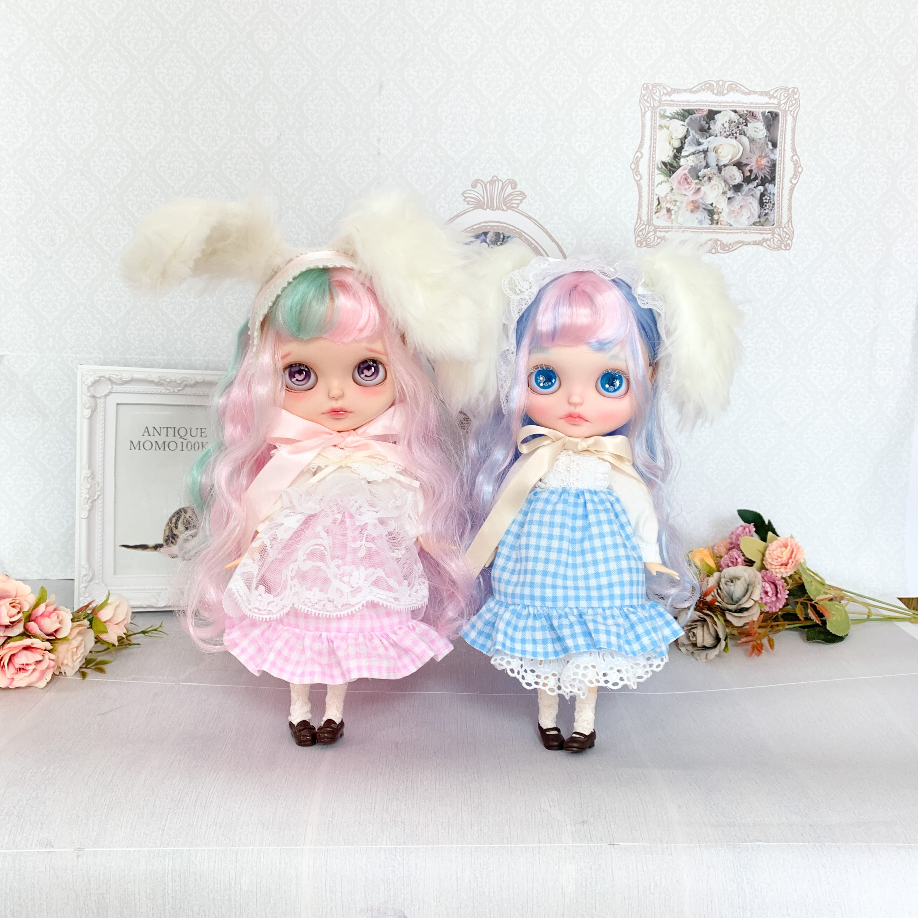 カスタムアイシードール♡イースターピンクブルーミックスちゃん カスタムアイシードール♡イースターピンクブルーミックスちゃん