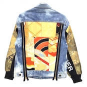 着物デニムジャケットSLEEVE KIMONO DENIM JACKET sleevekimonojk13