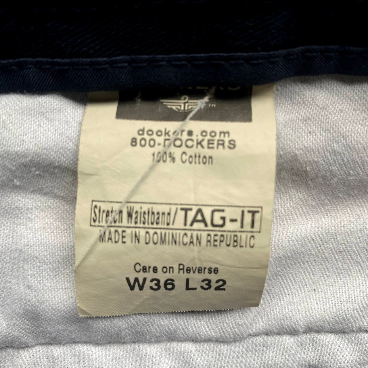 DOCKERS ドッカーズ 2タック入り コットンスラックスパンツ メンズW36 
