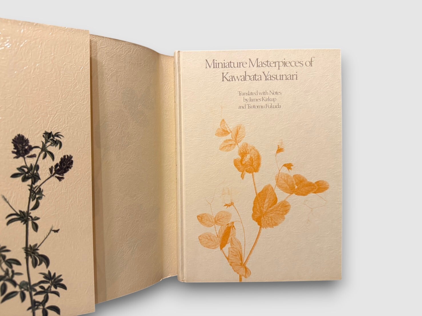 SJ921】【FIRST EDITION】Miniature Masterpieces of Kawabata