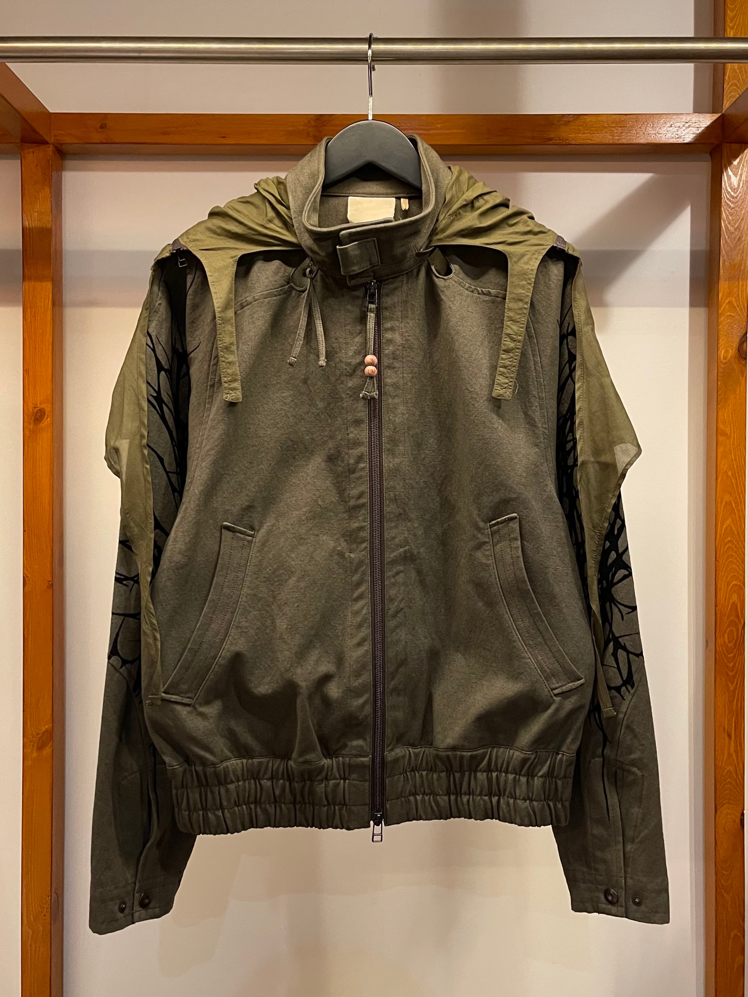 JIAN YE 21AW 初期　中綿ダブルジャケット　jian ye JIAN YE 21AW 初期 中綿ダブルジャケット jian ye JIAN YE 21AW 初期