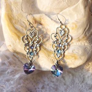 Mermaid Treasure Box【Midnight】イヤリング／ピアス