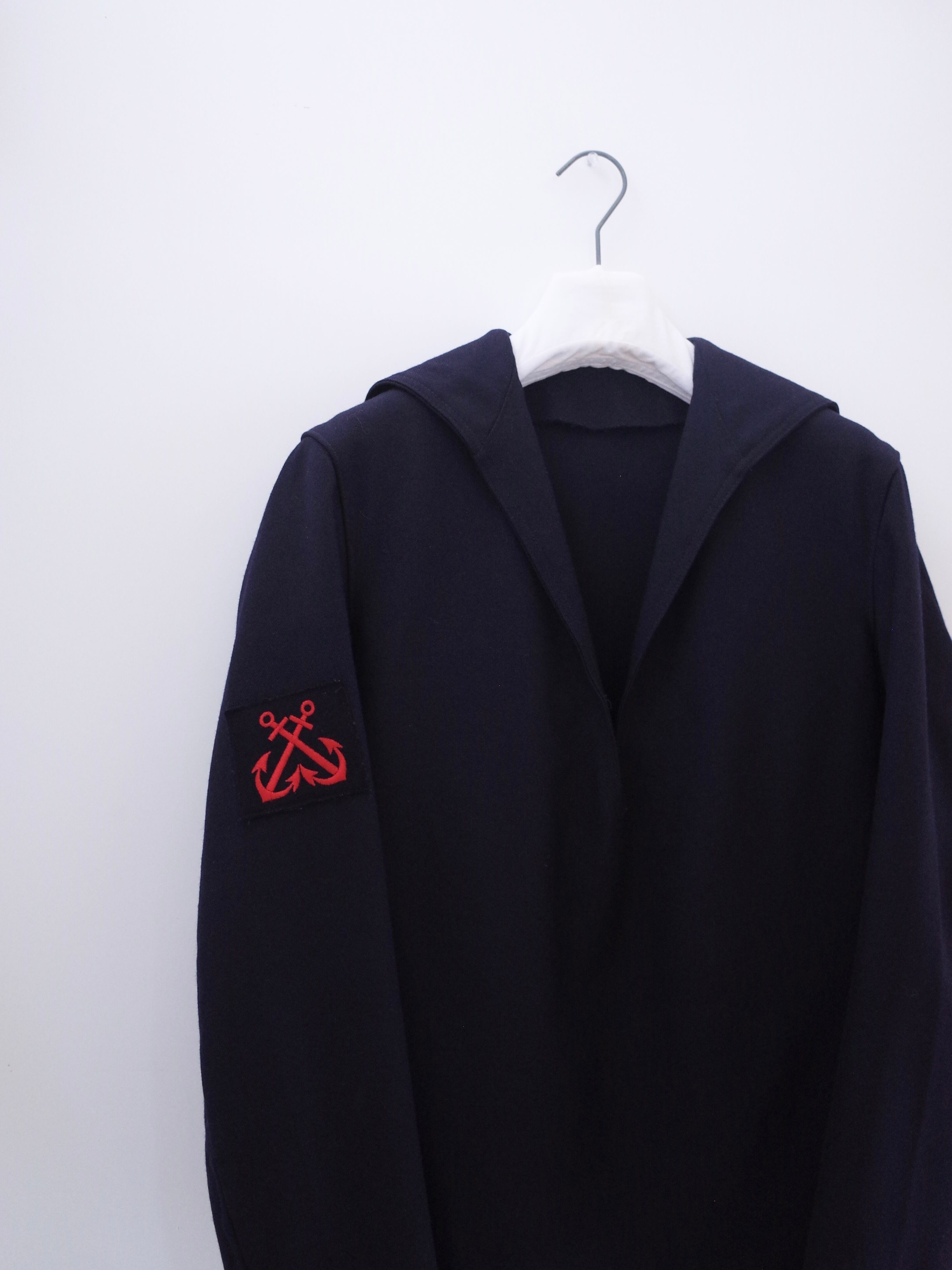 French navy wool sailor shirt