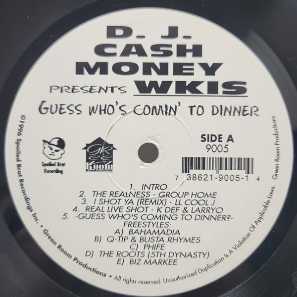 D.J. Cash Money / Guess Who's Comin' To Dinner [9005] - 画像3