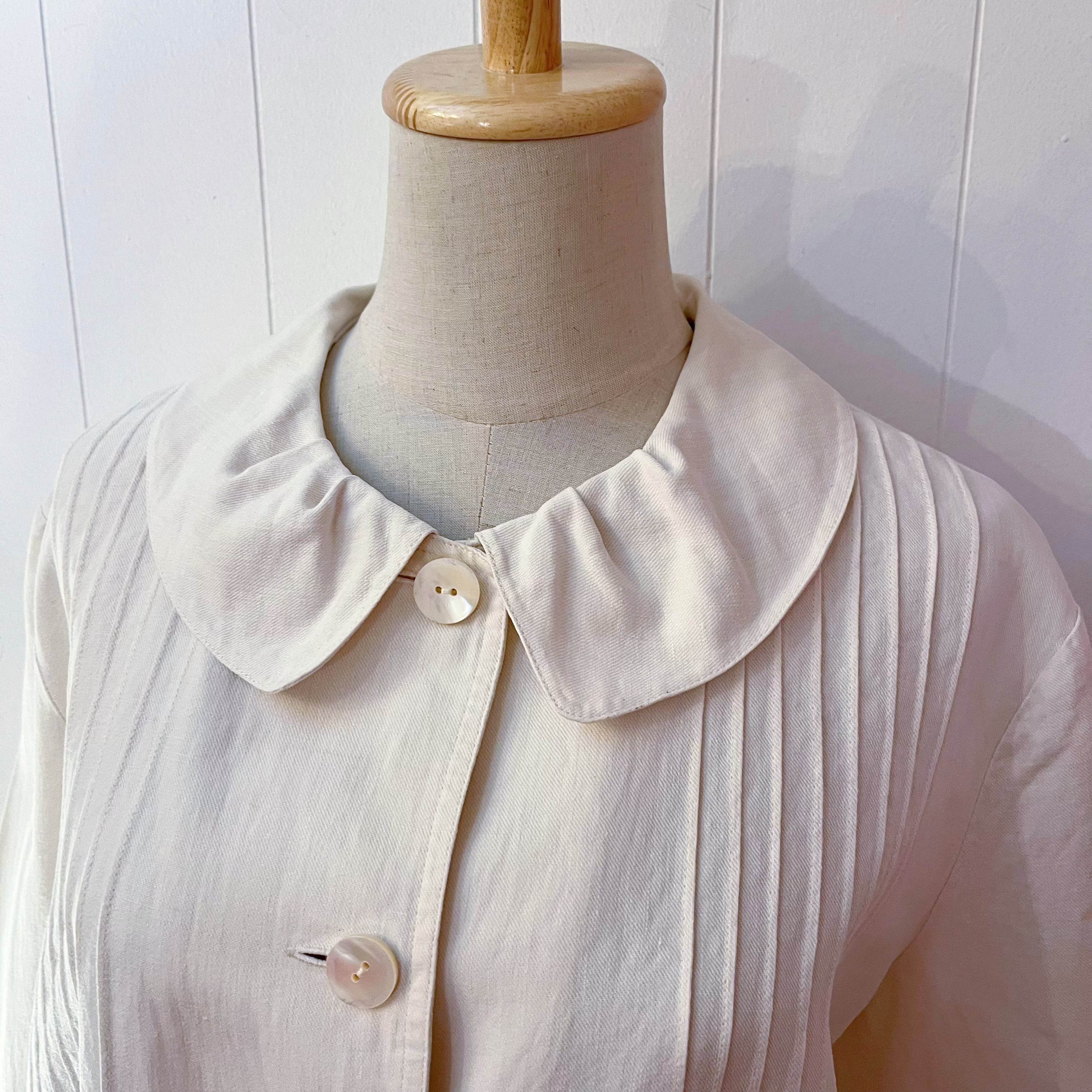 NOUGAT SUGAR / off white cotton jacket